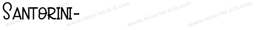 Santorini字体转换