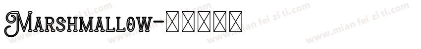 Marshmallow字体转换