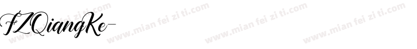 FZQiangKe字体转换