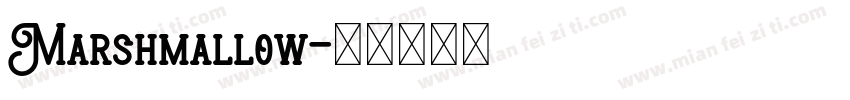 Marshmallow字体转换