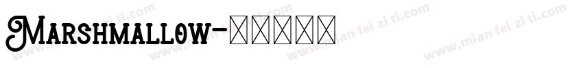 Marshmallow字体转换