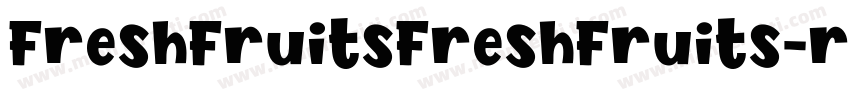 FreshFruitsFreshFruits-rPV9字体转换