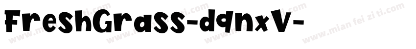 FreshGrass-d9nxV字体转换