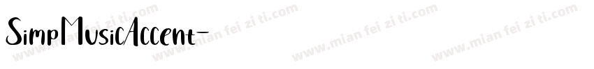 SimpMusicAccent字体转换