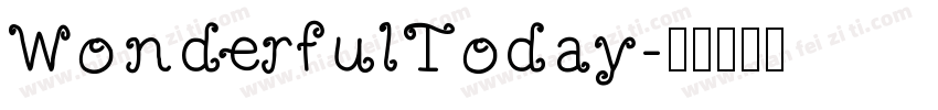WonderfulToday字体转换