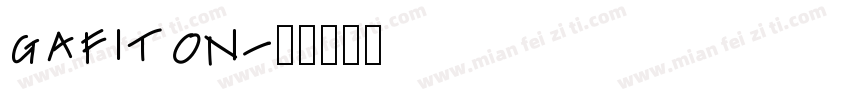 gafiton字体转换