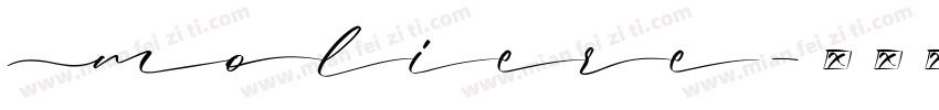 Moliere字体转换