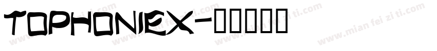 TOPHONIEX字体转换