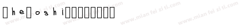 TheYoshi字体字体转换