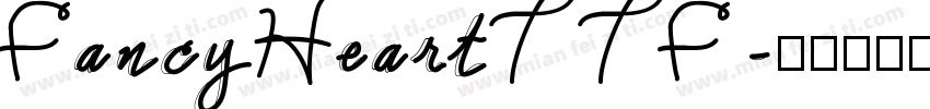 FancyHeartTTF字体转换