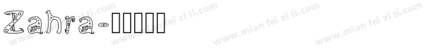 Zahra字体转换
