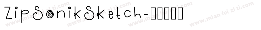 ZipSonikSketch字体转换