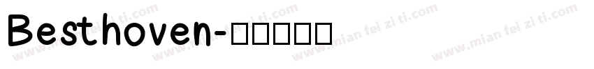 Besthoven字体转换