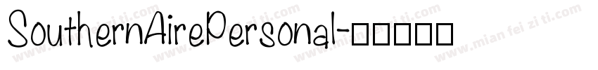SouthernAirePersonal字体转换