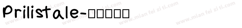 Prilistale字体转换