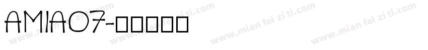 AMIAO7字体转换