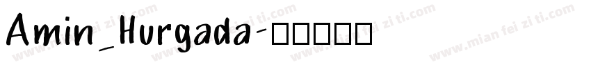 Amin_Hurgada字体转换