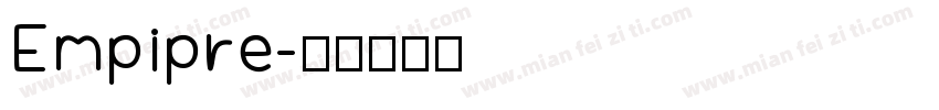 Empipre字体转换