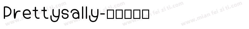 Prettysally字体转换