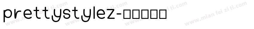 prettystylez字体转换