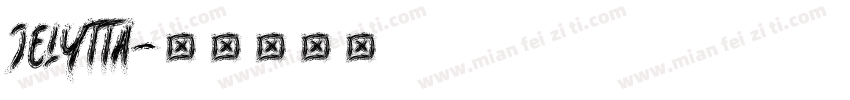 Jelytta字体转换