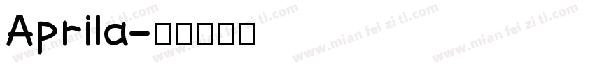 Aprila字体转换