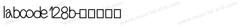 labcode128b字体转换