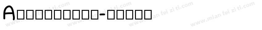 Arialnarow字体转换