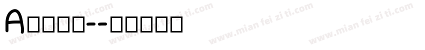 Ariar-字体转换
