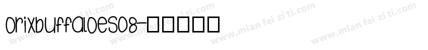 ORIXBUFFALOES08字体转换