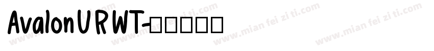 AvalonURWT字体转换
