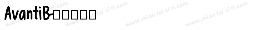 AvantiB字体转换