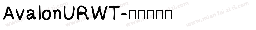 AvalonURWT字体转换