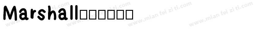 Marshall字体转换