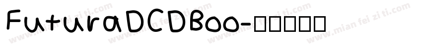 FuturaDCDBoo字体转换
