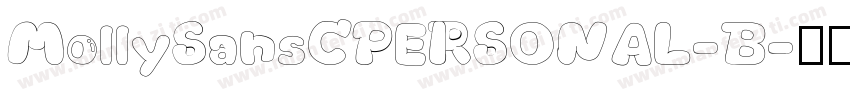 MollySansCPERSONAL-B字体转换