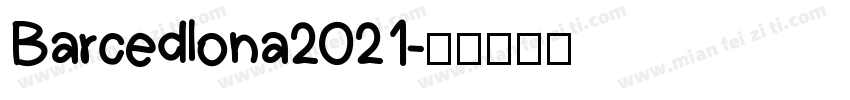 Barcedlona2021字体转换
