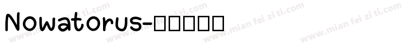 Nowatorus字体转换