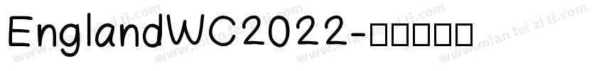 EnglandWC2022字体转换