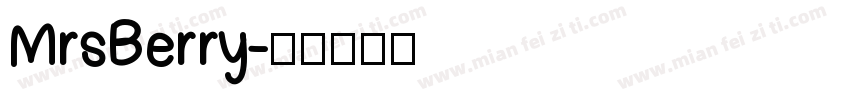 MrsBerry字体转换