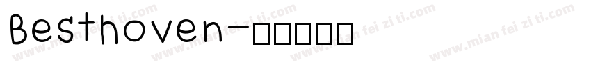Besthoven字体转换