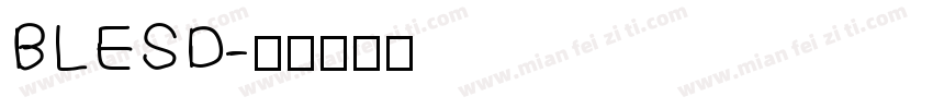 BLESD字体转换