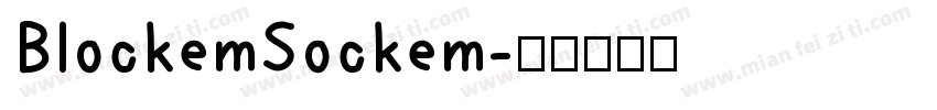 BlockemSockem字体转换