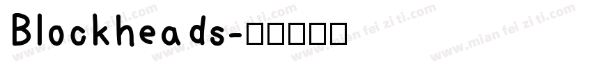 Blockheads字体转换