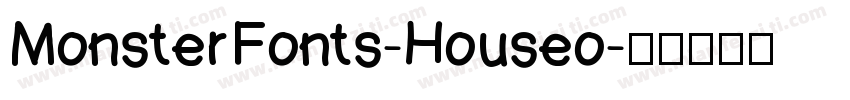 MonsterFonts-Houseo字体转换