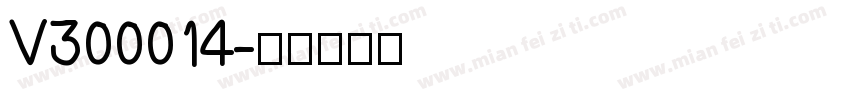 V300014字体转换