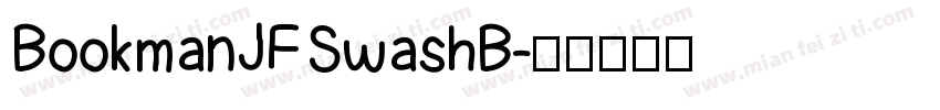 BookmanJFSwashB字体转换