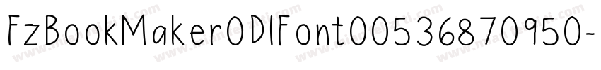 FzBookMaker0DlFont00536870950字体转换
