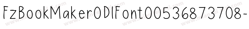 FzBookMaker0DlFont00536873708字体转换