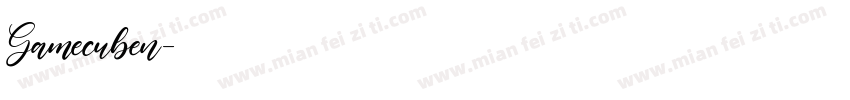 Gamecuben字体转换